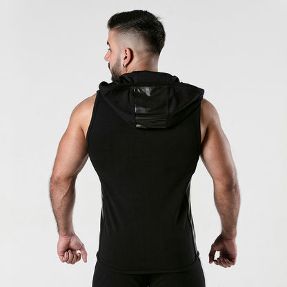 BACKROOM SLEEVELESS HOODY